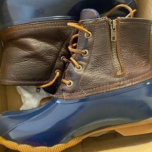 Sperry Duck Boots..Worn twice.
